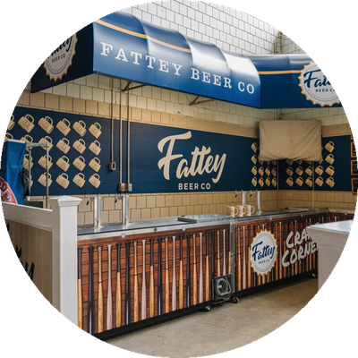 Fattey Beer pop-up at the Buffalo Bisons ballpark